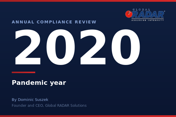 2020 Annual Compliance Review cover