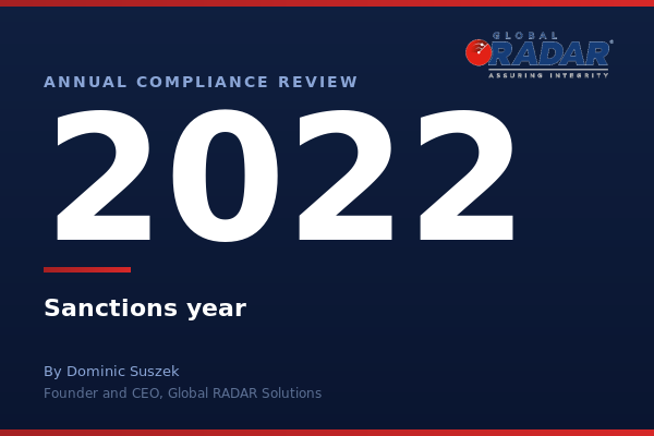 2022 Annual Compliance Review cover