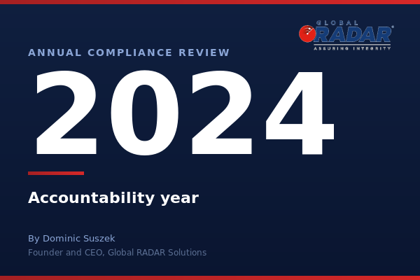 2024 Annual Compliance Review cover