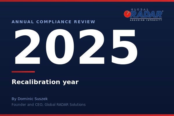 2025 Annual Compliance Review cover